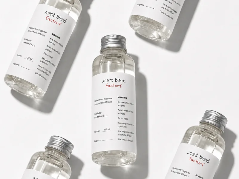 Scent Blend 125 ml fragrance refill bottles